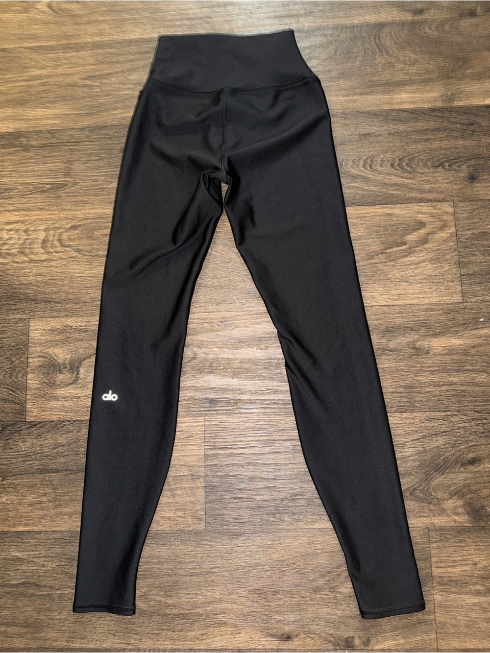 ALO Yoga NWOT High-Waist Airlift Black Athletic Compression Leggings Size Small - Picture 3 of 13